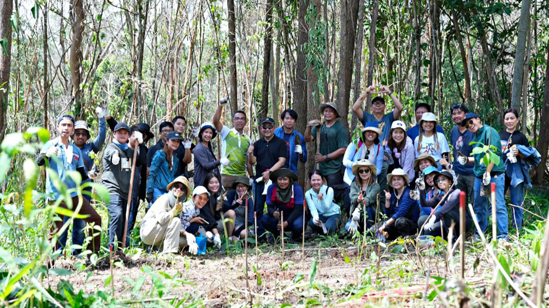 Whizdom Revives Forest at Khao E-To